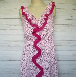 Loft 🌸 Ruffle Dress